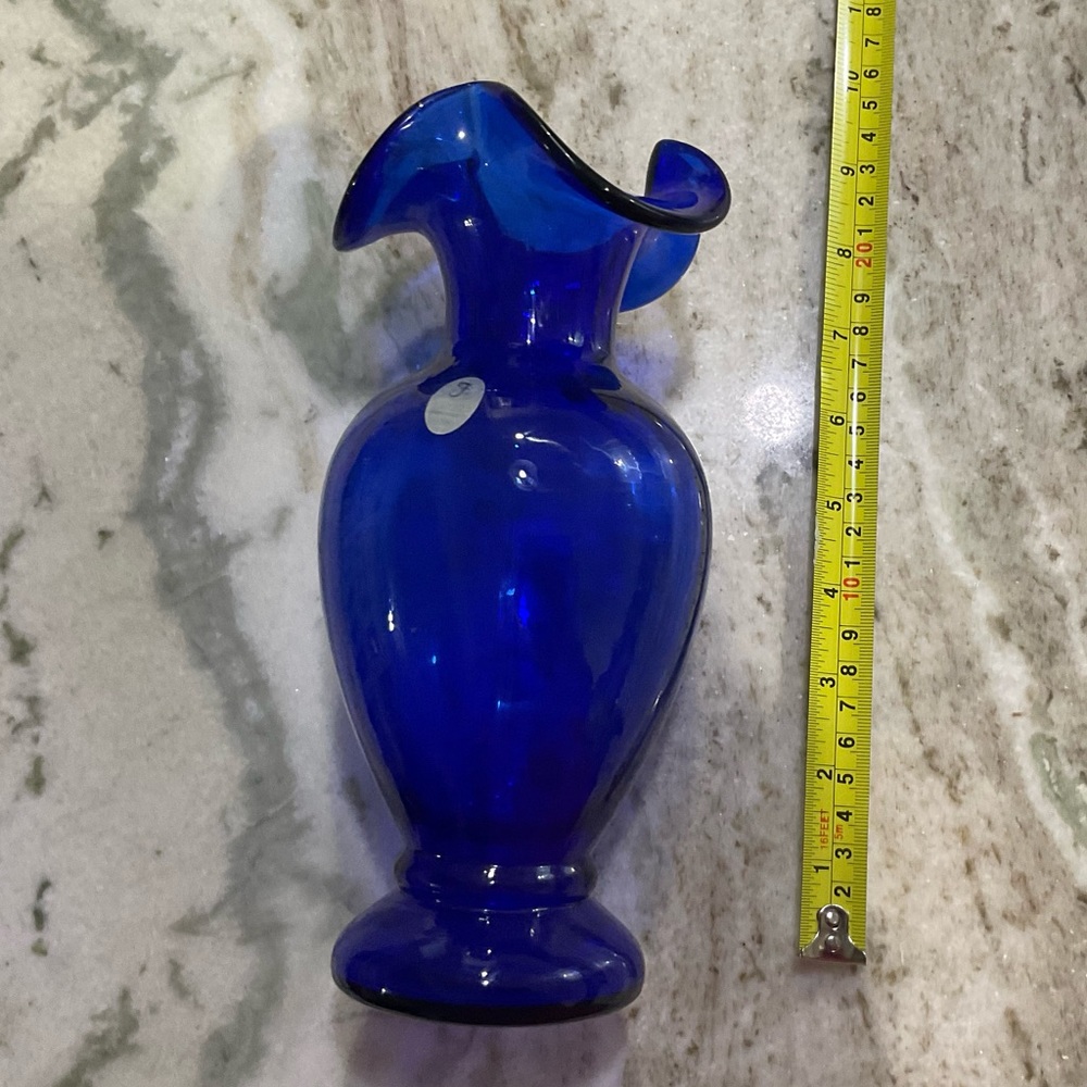 Fenton Cobalt Blue Vase